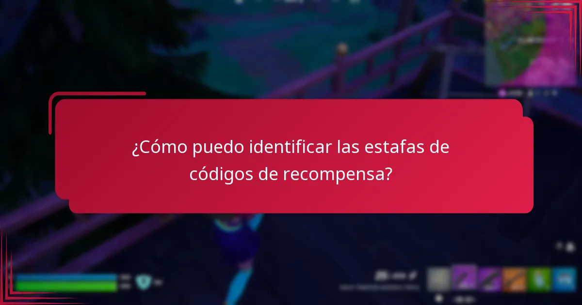 ¿Cómo puedo identificar las estafas de códigos de recompensa?