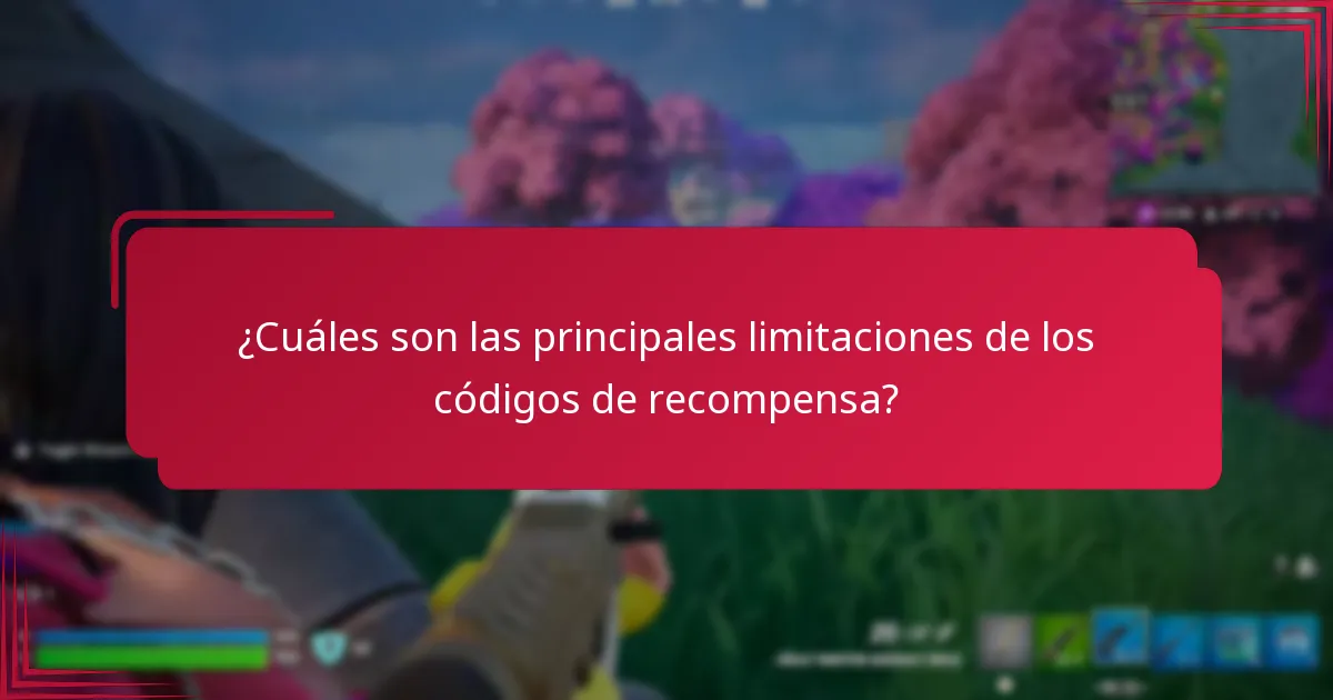 ¿Cuáles son las implicaciones de las limitaciones de los códigos de recompensa en la estrategia del usuario?