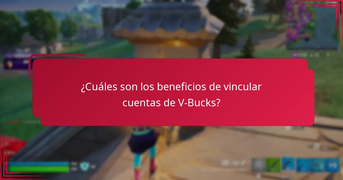 ¿Cómo configuro la vinculación de cuentas de V-Bucks?