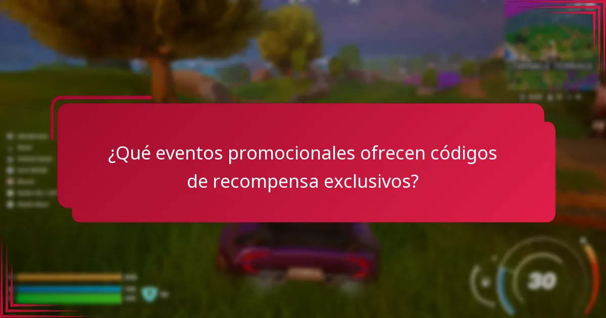 ¿Cómo se comparan los códigos de recompensa exclusivos entre eventos?