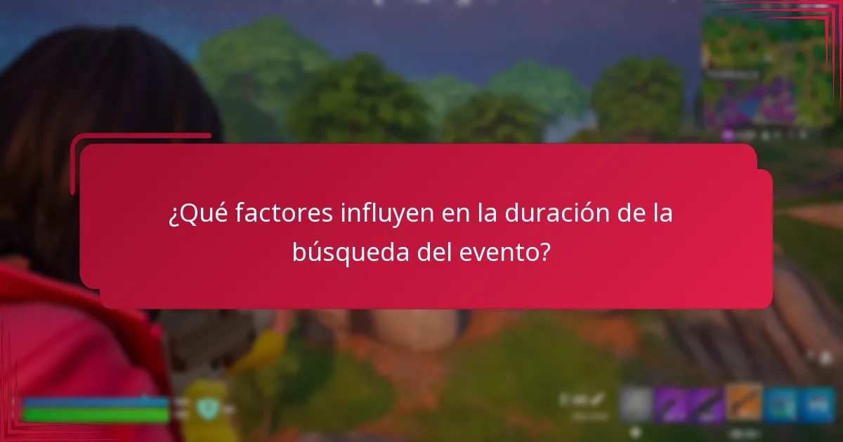 ¿Qué tipos de eventos se benefician de duraciones más largas?